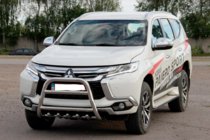 Mitsubishi Pajero Sport 2015- Bullbar WT008 (Inox) foto 3