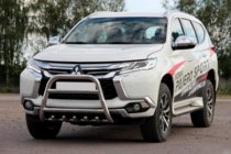 Mitsubishi Pajero Sport 2015- Bullbar WT008 (Inox) foto 4