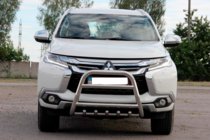 Mitsubishi Pajero Sport 2015- Bullbar WT008 (Inox) foto 5