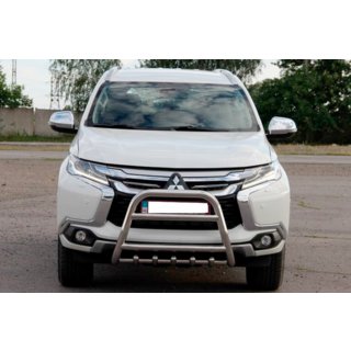 Bullbar WT008 (Inox) Mitsubishi Pajero Sport 2015- foto 1