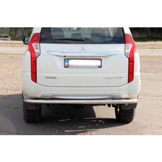 Protectie Spate AK005 (Inox) Mitsubishi Pajero Sport 2015- foto 4