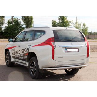 Protectie Spate AK005 (Inox) Mitsubishi Pajero Sport 2015- foto 3