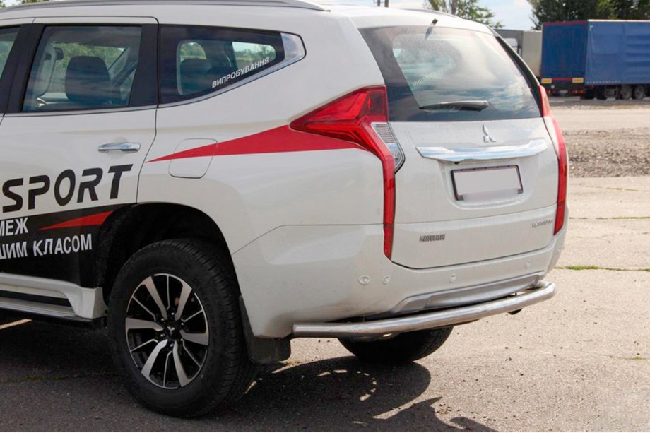Mitsubishi Pajero Sport 2015- Protectie Spate AK005 (Inox) Foto 1