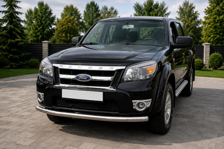 Ford Ranger 2007-2011 Protectie Fata ST008 (Inox) Image