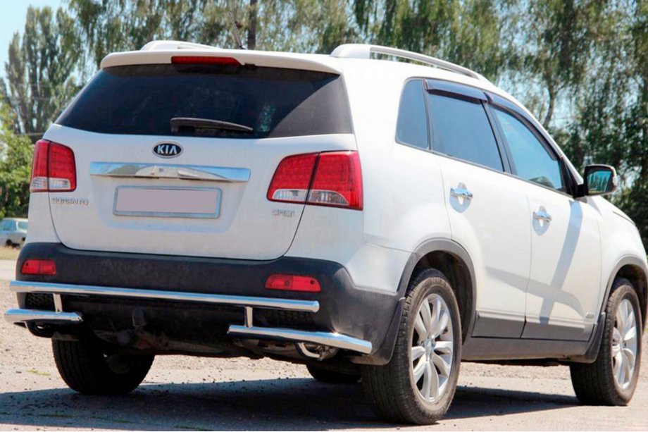Kia Sorento II XM 2009-2014 Bara Spate AK003-2 (Inox) Foto 1