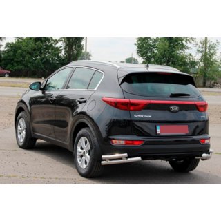 Protectie Spate Colturi Duble AK003 Dublu (Inox) Kia Sportage 2015-2021 foto 4