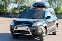 Hyundai Tucson JM 2004- Bullbar WT025 (Inox) foto 2