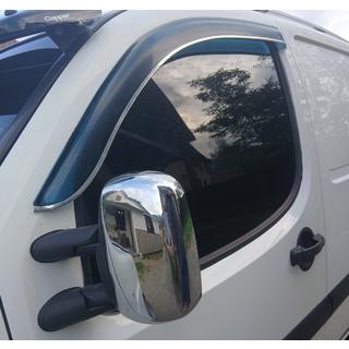 Capace Oglinzi Cromate (2 buc, plastic) Fiat Doblo I 2005-2010 foto 3