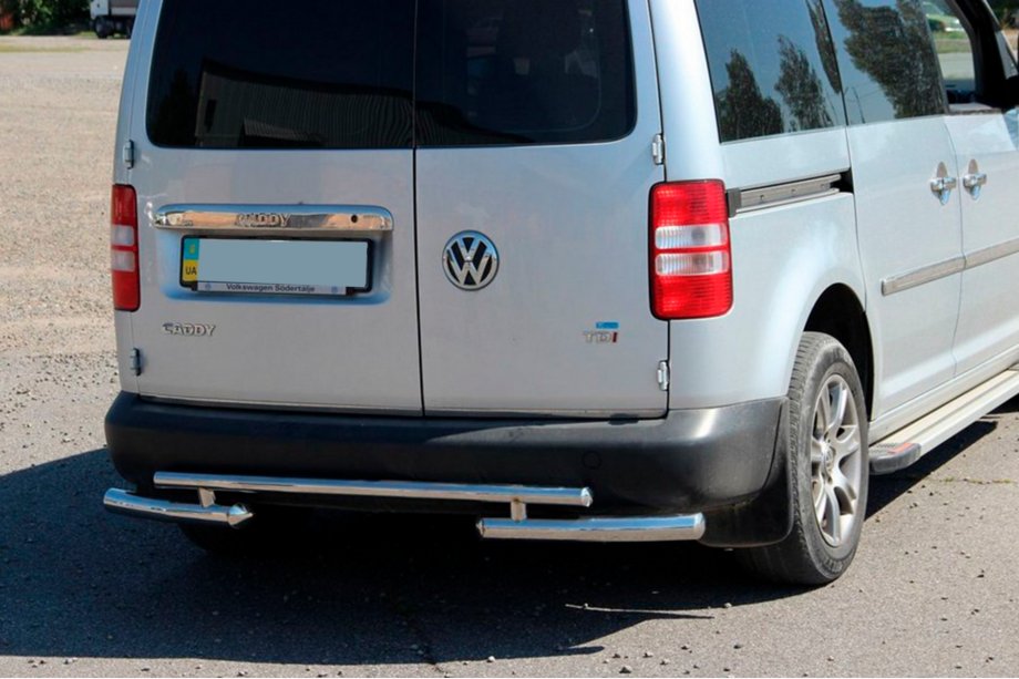 Volkswagen Caddy 2004-2010 Bara spate AK003-2 (2 buc, inox) Image