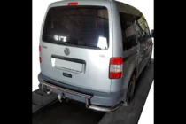 Volkswagen Caddy 2004-2010 Bara Spate AK003-3 (2 buc, inox) foto 3