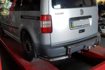 Volkswagen Caddy 2004-2010 Bara Spate AK003-3 (2 buc, inox) foto 1