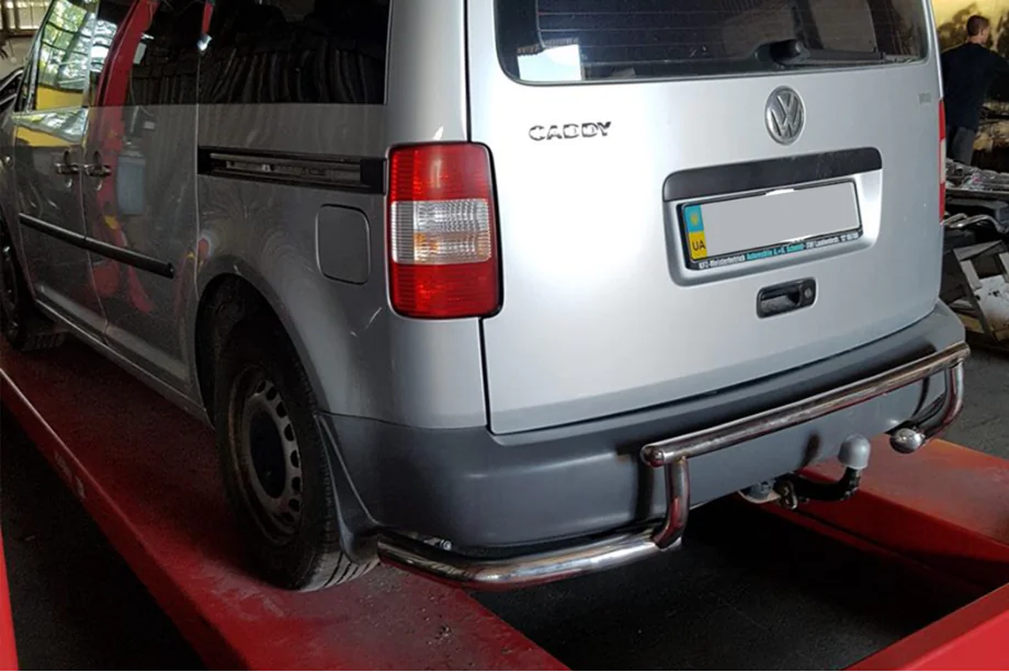 Volkswagen Caddy 2004-2010 Bara Spate AK003-3 (2 buc, inox) Image