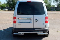 Volkswagen Caddy 2010-2015 Bara spate AK003-2 (2 buc, inox) foto 3