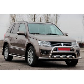 Bullbar ST-WT-15 (Otel Inoxidabil) Suzuki Grand Vitara 2005-2017 foto 3