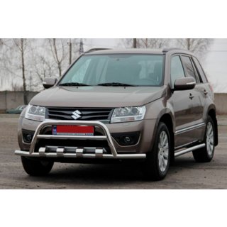 Bullbar ST-WT-15 (Otel Inoxidabil) Suzuki Grand Vitara 2005-2017 foto 2