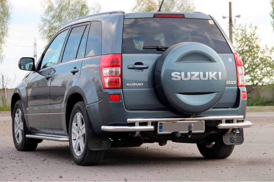 Suzuki Grand Vitara 2005-2017 Protectie Spate AK005-3 (Inox) Image