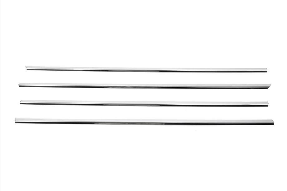 Suzuki Grand Vitara 2005-2017 Ornamente geamuri inox (4 buc) Foto 5