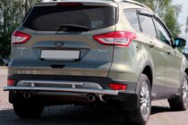 Ford Kuga/Escape 2013-2019 Bara Spate AK002-2 (Inox) foto 1