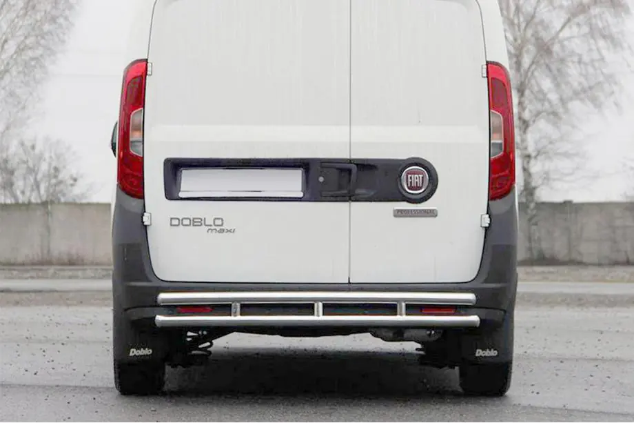 Fiat Doblo II 2010-2022 Bara Spate AK002/1-Dubla (Inox) Foto 1