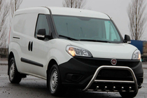 Fiat Doblo II 2010-2022 Bullbar WT003 (Inox) 51 mm foto 1