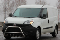 Fiat Doblo II 2010-2022 Bullbar WT003 (Inox) 51 mm foto 3