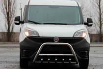 Fiat Doblo II 2010-2022 Bullbar WT003 (Inox) 51 mm foto 4