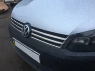 Volkswagen Caddy 2010-2015 Capace Grila Cromate (2 buc, Inox) OmsaLine - Otel Inoxidabil Italian foto 7