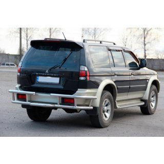 Protectie Spate AK-Special (Inox) Mitsubishi Pajero Sport 1996-2007 foto 3