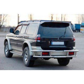Protectie Spate AK-Special (Inox) Mitsubishi Pajero Sport 1996-2007 foto 4