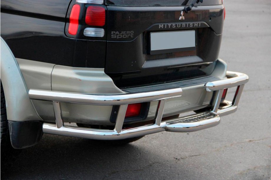 Mitsubishi Pajero Sport 1996-2007 Protectie Spate AK-Special (Inox) Foto 5