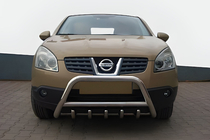 Nissan Qashqai 2010-2014 Bara Fata WT003 (Inox) 60 mm foto 1