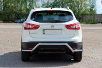 Nissan Qashqai 2014-2021 Bara Spate AK007-Plus (Inox) foto 3