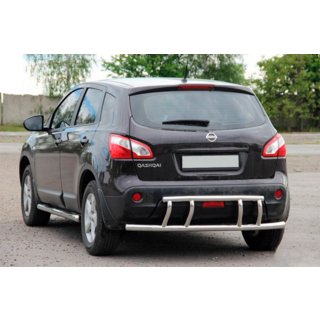 Bara Spate AK011 (Inox) Nissan Qashqai 2010-2014 foto 1