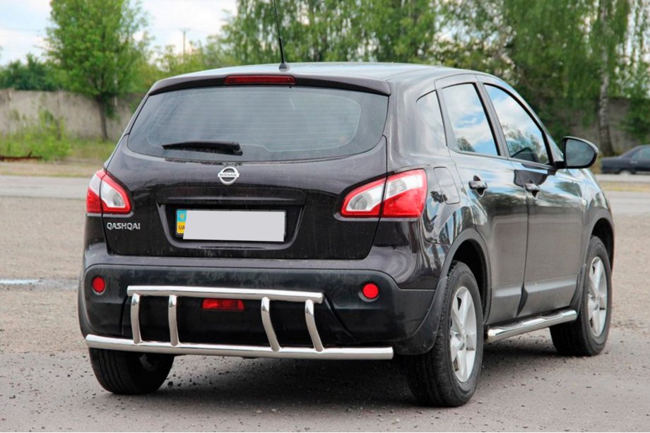 Nissan Qashqai 2010-2014 Bara Spate AK011 (Inox) Foto 3