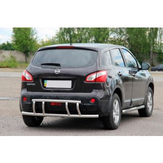 Bara Spate AK011 (Inox) Nissan Qashqai 2007-2010 foto 2