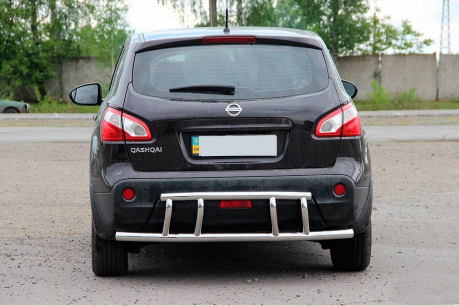Nissan Qashqai 2007-2010 Bara Spate AK011 (Inox) Foto 3