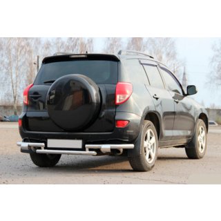 Protectie spate AK005-2 (2 buc, inox) Toyota Rav 4 2006-2013 foto 3