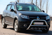 Renault Sandero 2013-2022 Bara Fata WT003 (Inox) foto 3