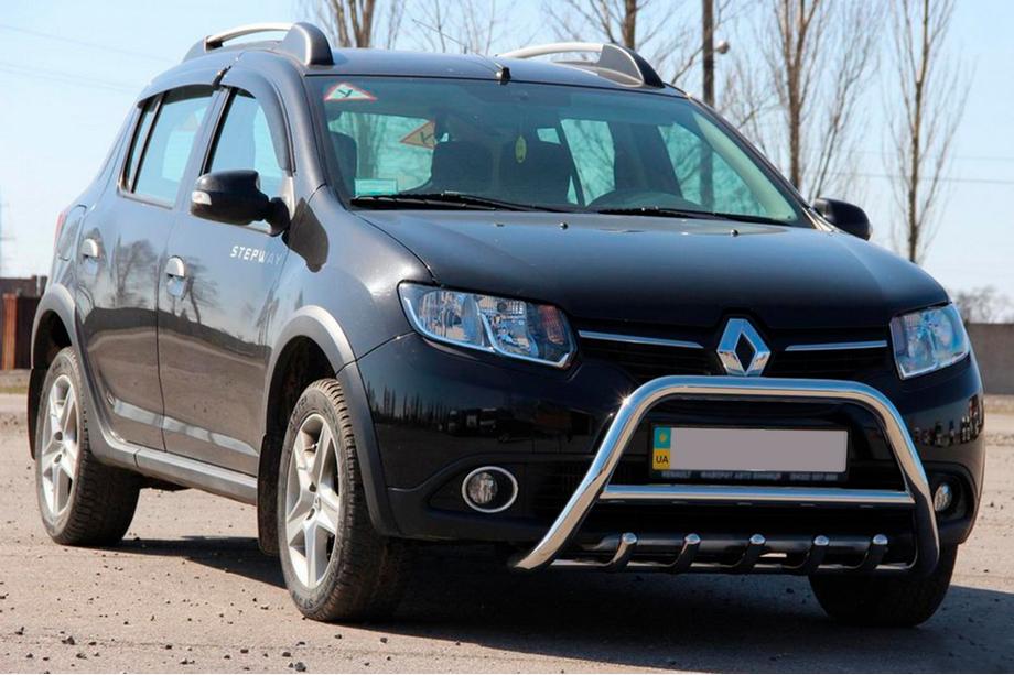 Dacia Sandero 2013-2020 Bara Fata WT003 (Inox) 51 mm Foto 3