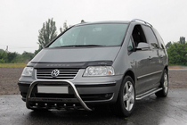 Volkswagen Sharan 1995-2010 Bullbar WT004 Otel Inoxidabil foto 1