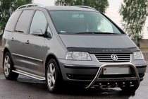 Volkswagen Sharan 1995-2010 Bullbar WT004 Otel Inoxidabil foto 2