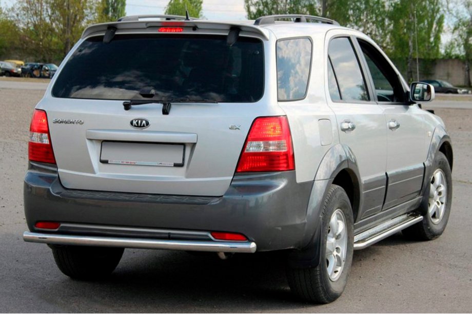 Kia Sorento I BL 2002-2009 Bara Spate AK002 (Inox) Foto 2