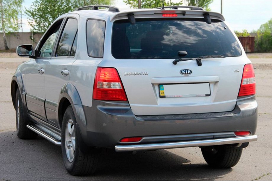 Kia Sorento I BL 2002-2009 Bara Spate AK002 (Inox) Foto 3