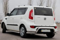 Kia Soul II 2013-2018 Protectie Spate AK007-2 (Inox) foto 2