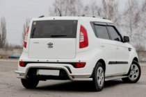 Kia Soul II 2013-2018 Protectie Spate AK007-2 (Inox) foto 4