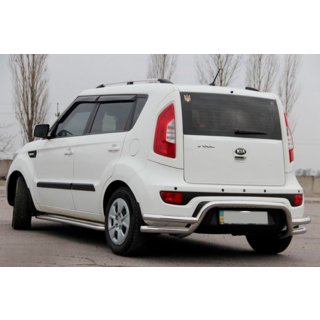 Protectie Spate AK007-2 (Inox) Kia Soul II 2013-2018 foto 2