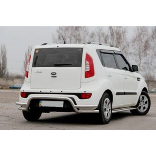 Protectie Spate AK007-2 (Inox) Kia Soul II 2013-2018 foto 4