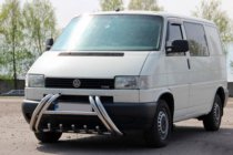 Volkswagen T4 Caravelle/Multivan 1990–2003 Bull bar Kelebek WT011 (inox) foto 3