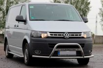 Volkswagen T5 2010-2015 Bullbar WT007ST (Inox) foto 3