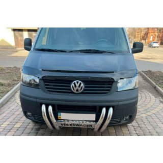 Bullbar ST006-04 Grila (Inox) Volkswagen T5 Transporter 2003-2010 foto 2